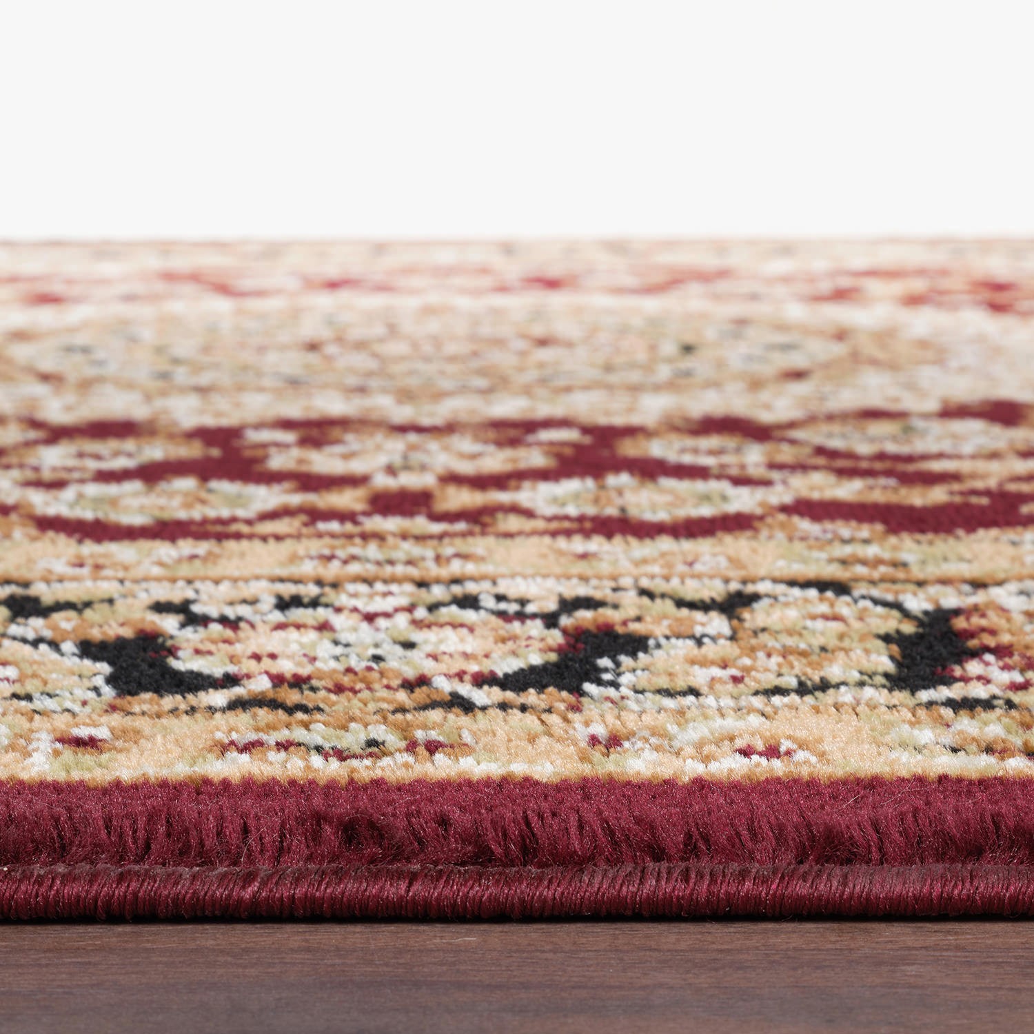 Rugshop Rug Traditional Oriental Medallion Area Rug Living Room Rug 5’x6’6″ Oval