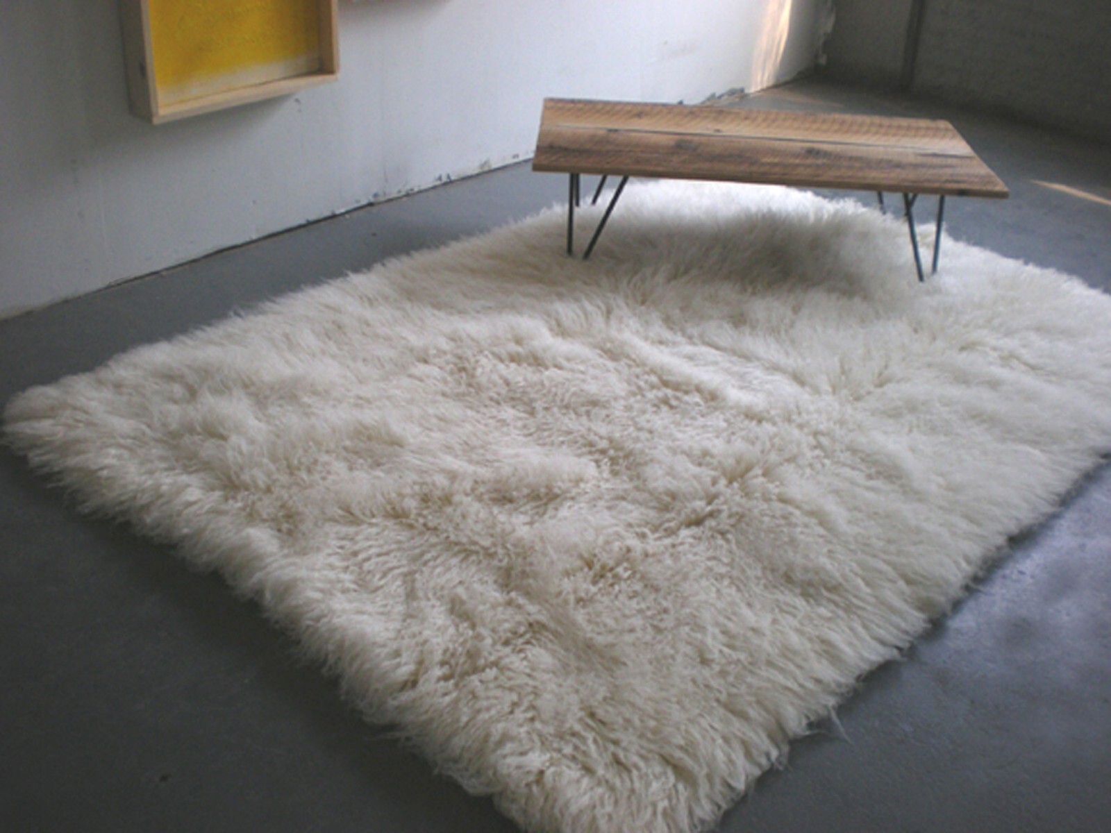 SUPER THICK 5X7 GREEK FLOKATI RUG | GREAT QUALITY | PLUSH 3.5″ PILE | WOOL RUG