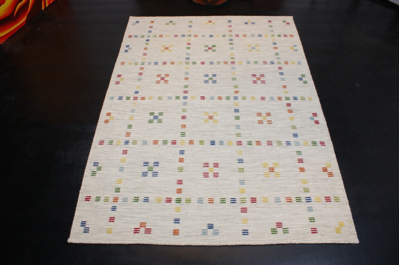 (C) Designer Natural Kilim Carpet Handmade Virgin Wool Fine Various US Size