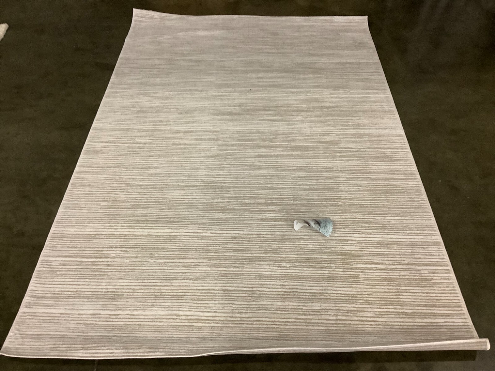 IVORY 5′-1″ X 7′-6″ Damaged Binding Rug, Reduced Price 1172665373 VSN606J-5