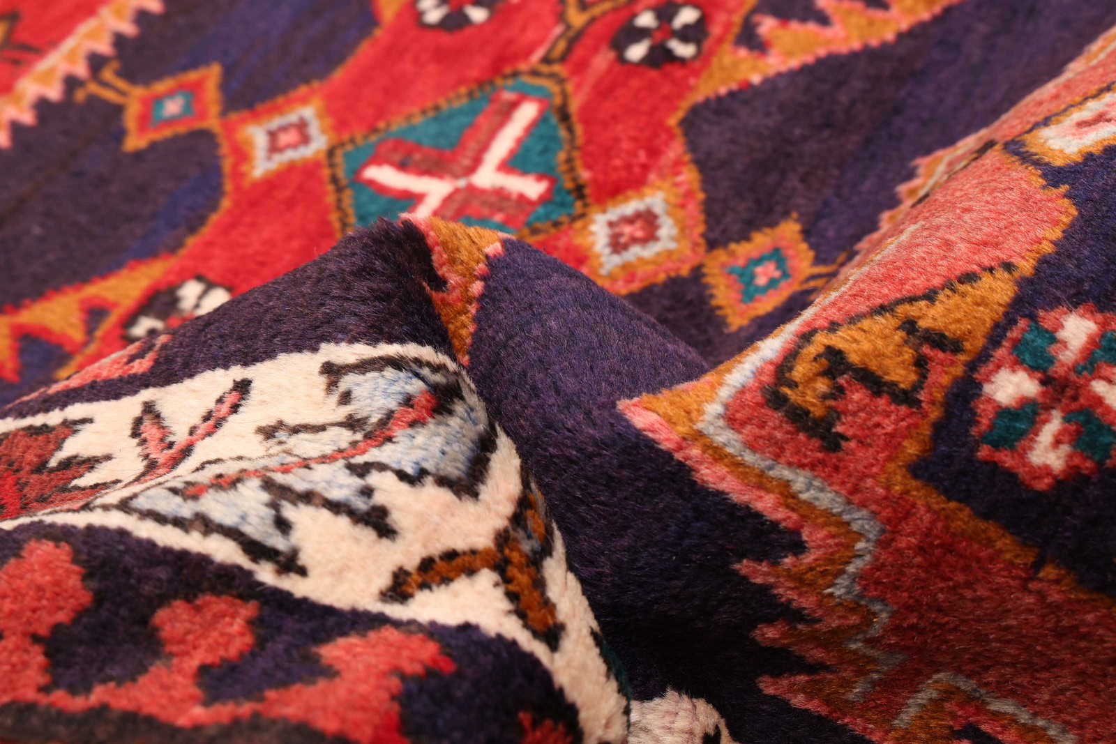 2’10” x 10’1″ Vintage Hand-knotted Runner Rug Traditional Oriental Wool Carpet