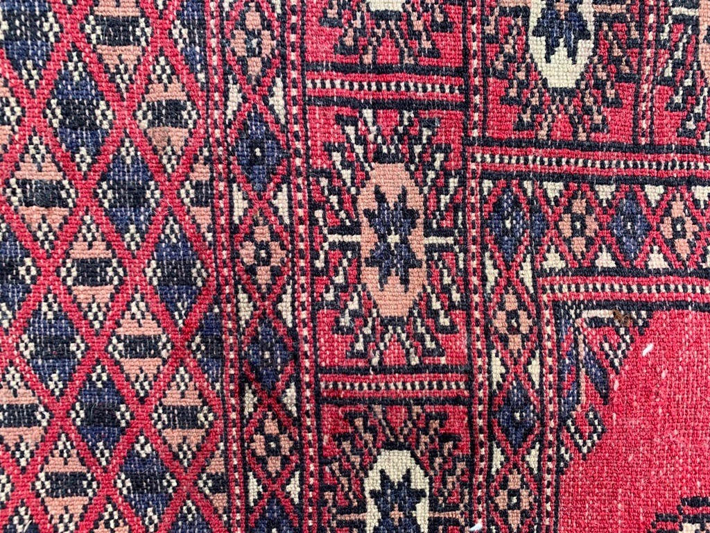 Vintage Afghan Runner, Kitchen Runner, Hallway Runner, Oushak Runner,3×10 ft
