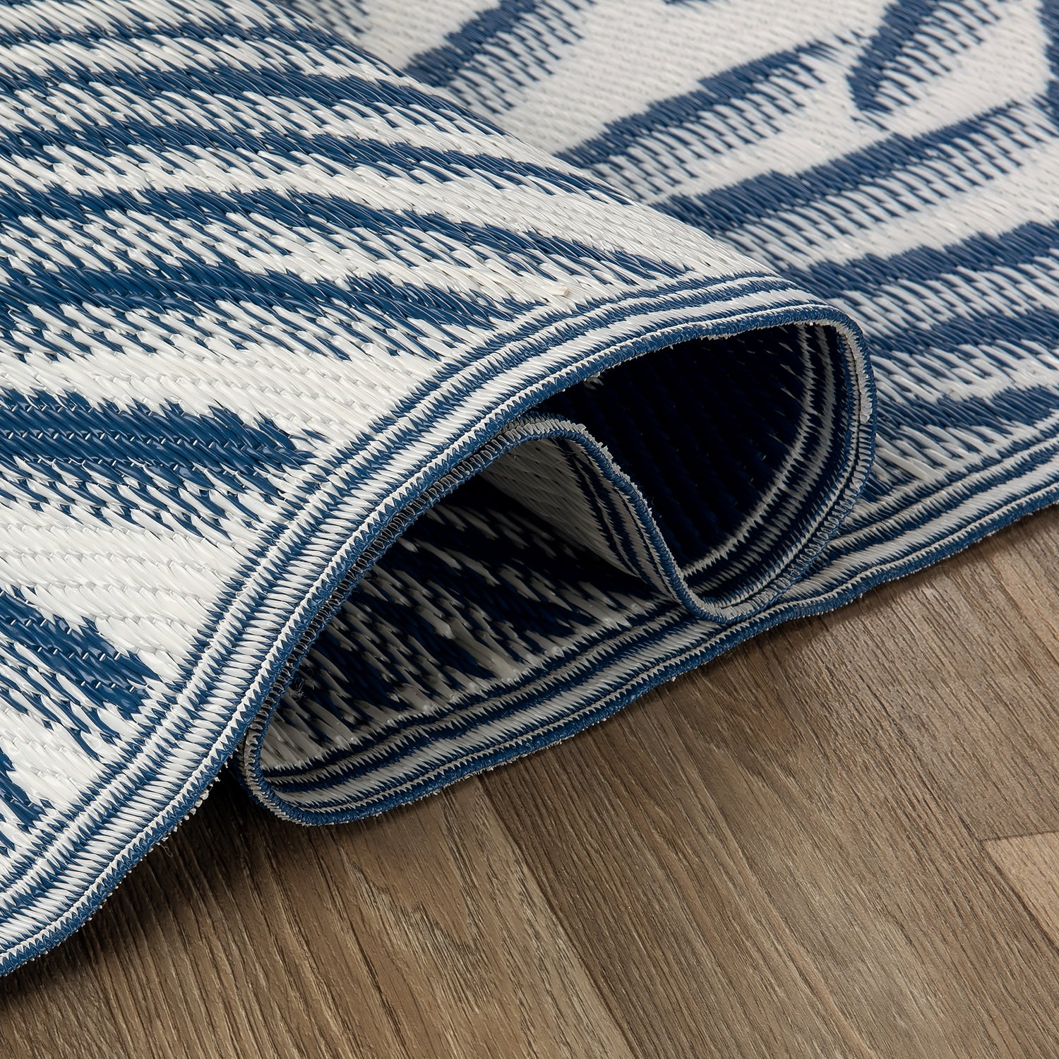 Rugshop Outdoor Rug 3×5 Floral Tropical Reversible Plastic Outdoor Patio Carpet