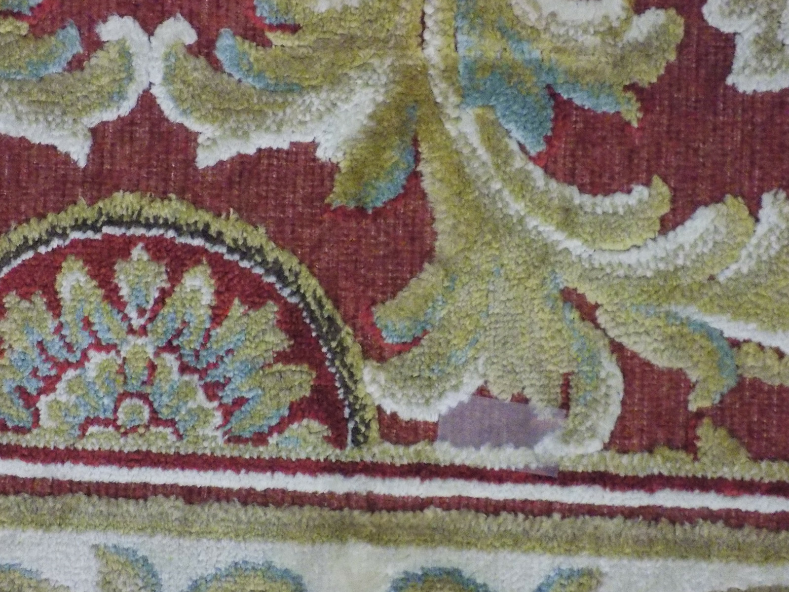 Red Ivory 5′ 3″ x 7′ 6″ Stained Rug for Reduced Price 1172557525 PAR08-202-5