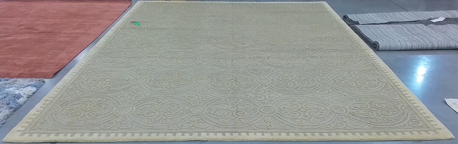 LGOLD / DGOLD 11′-0″ x 15′-0″ Hole in Rug, Reduced Price 1172802431 CAM233A-1115