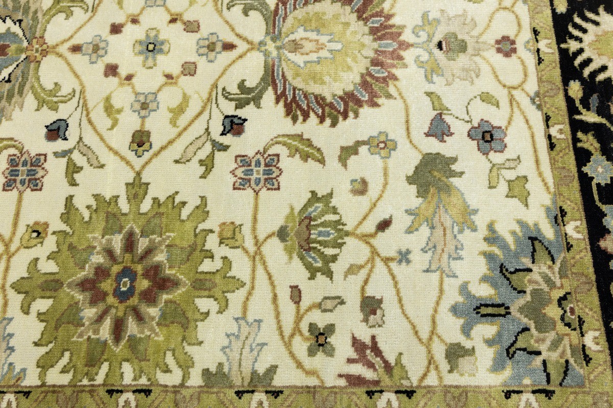 6X9 ft Floral Chobi Peshawar Wool Rug Vintage Oriental Carpet Bedroom Decor