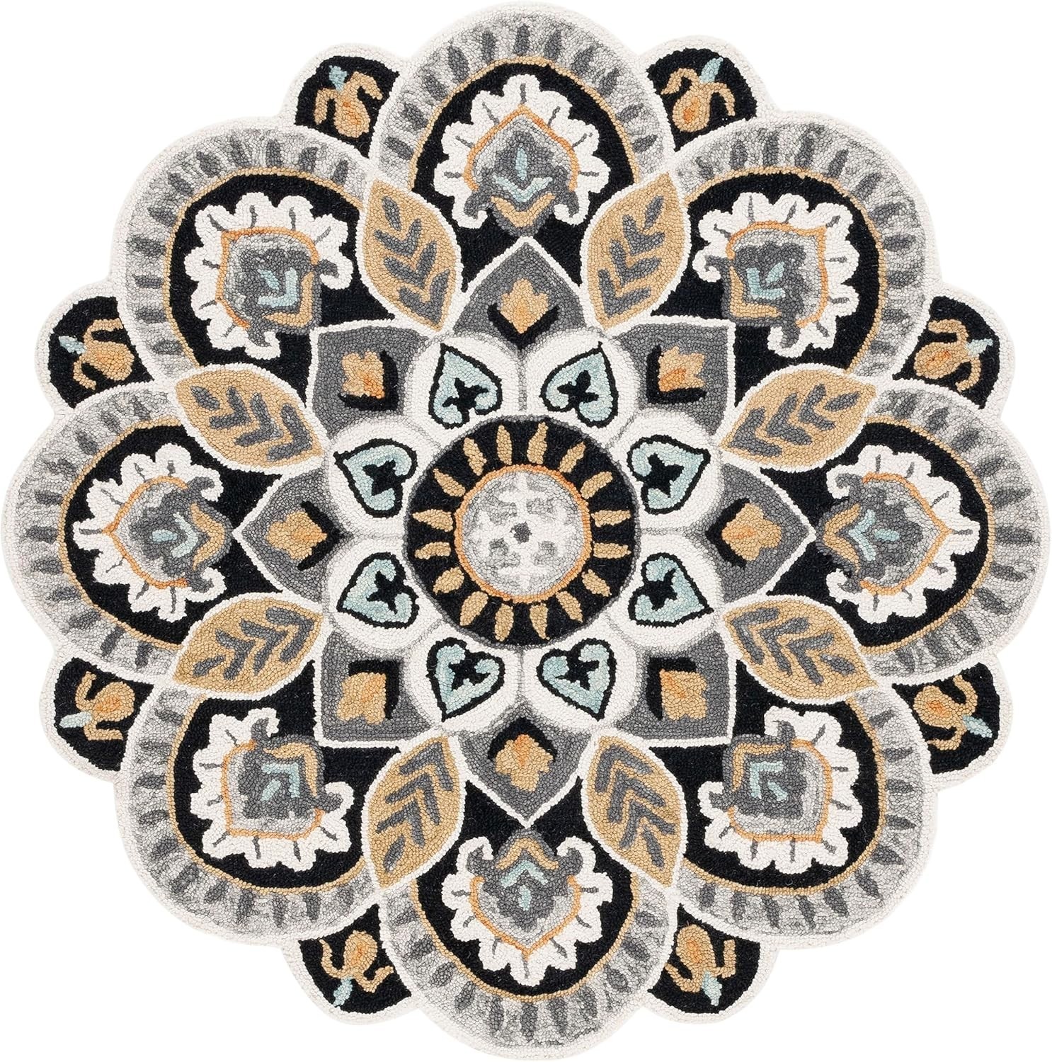 Milliet Round Hand Tufted Carpet & Rug