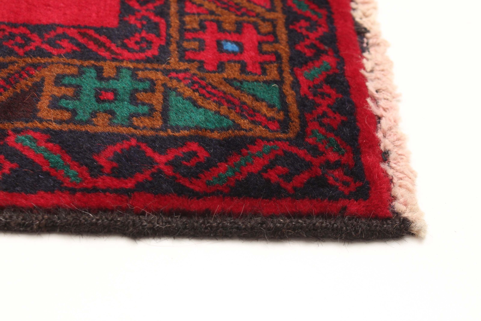 Vintage Traditional Hand-Knotted Area Rug 3’6″ x 6’3″ Oriental Wool Carpet