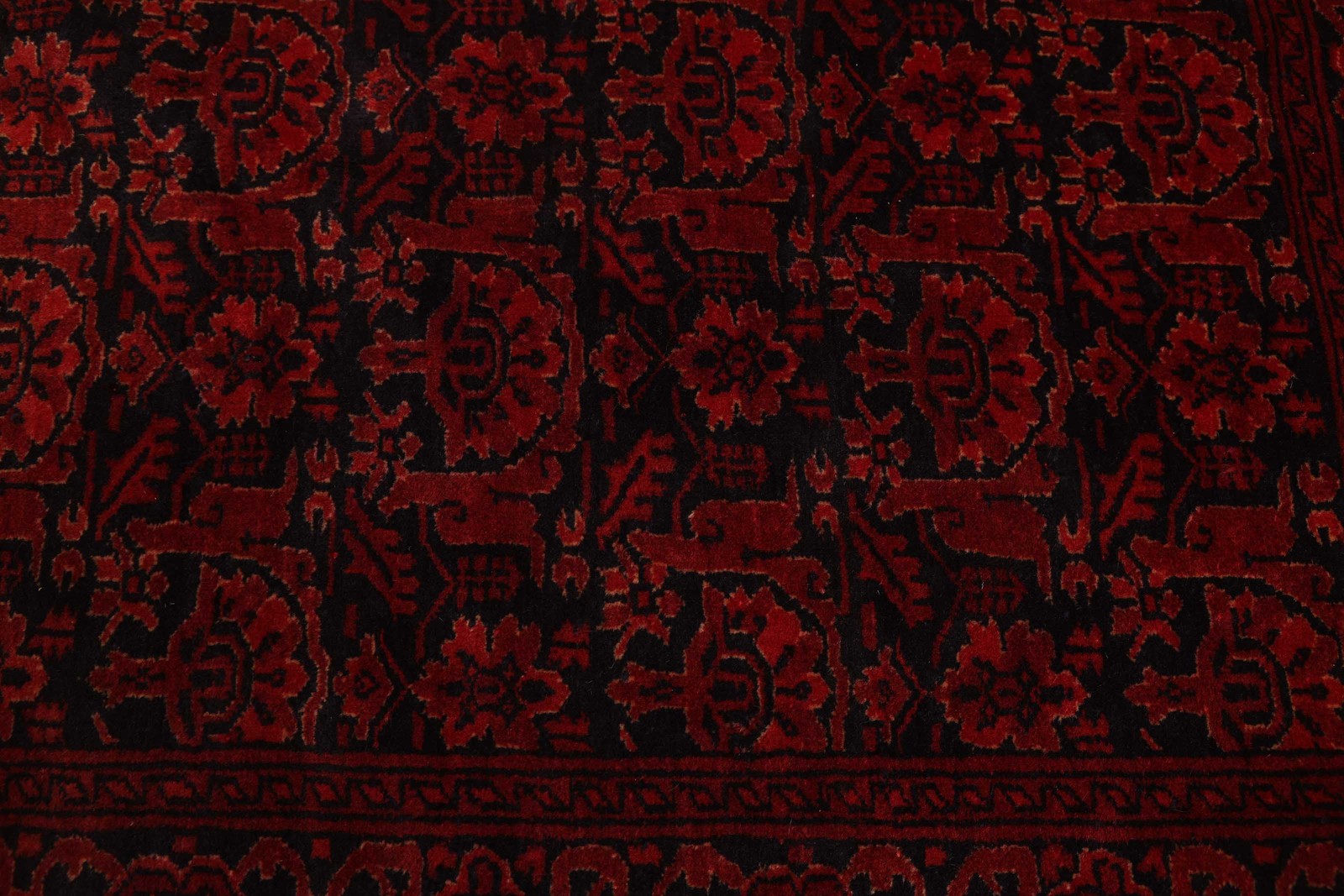 Traditional Vintage Hand-Knotted Area Rug 5’9″ x 11’1″ Oriental Wool Carpet