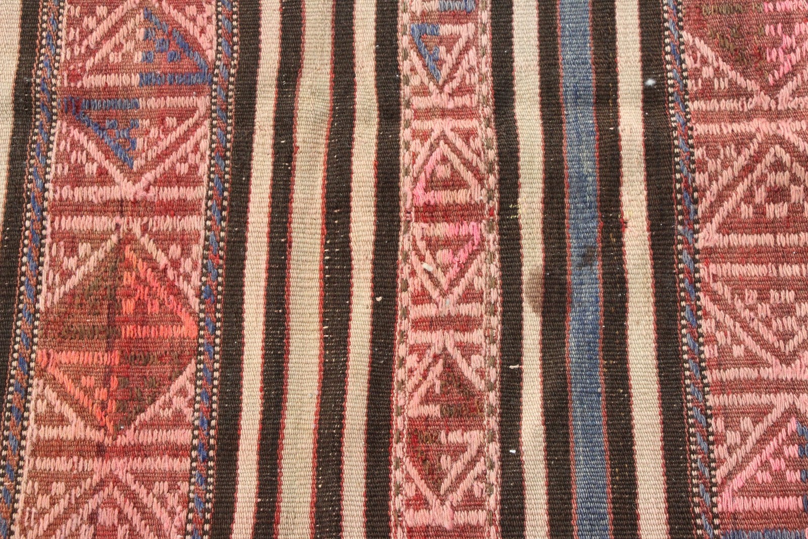 5,2×7,4 ft Turkish Area Rug, Vintage Red Floral Rug