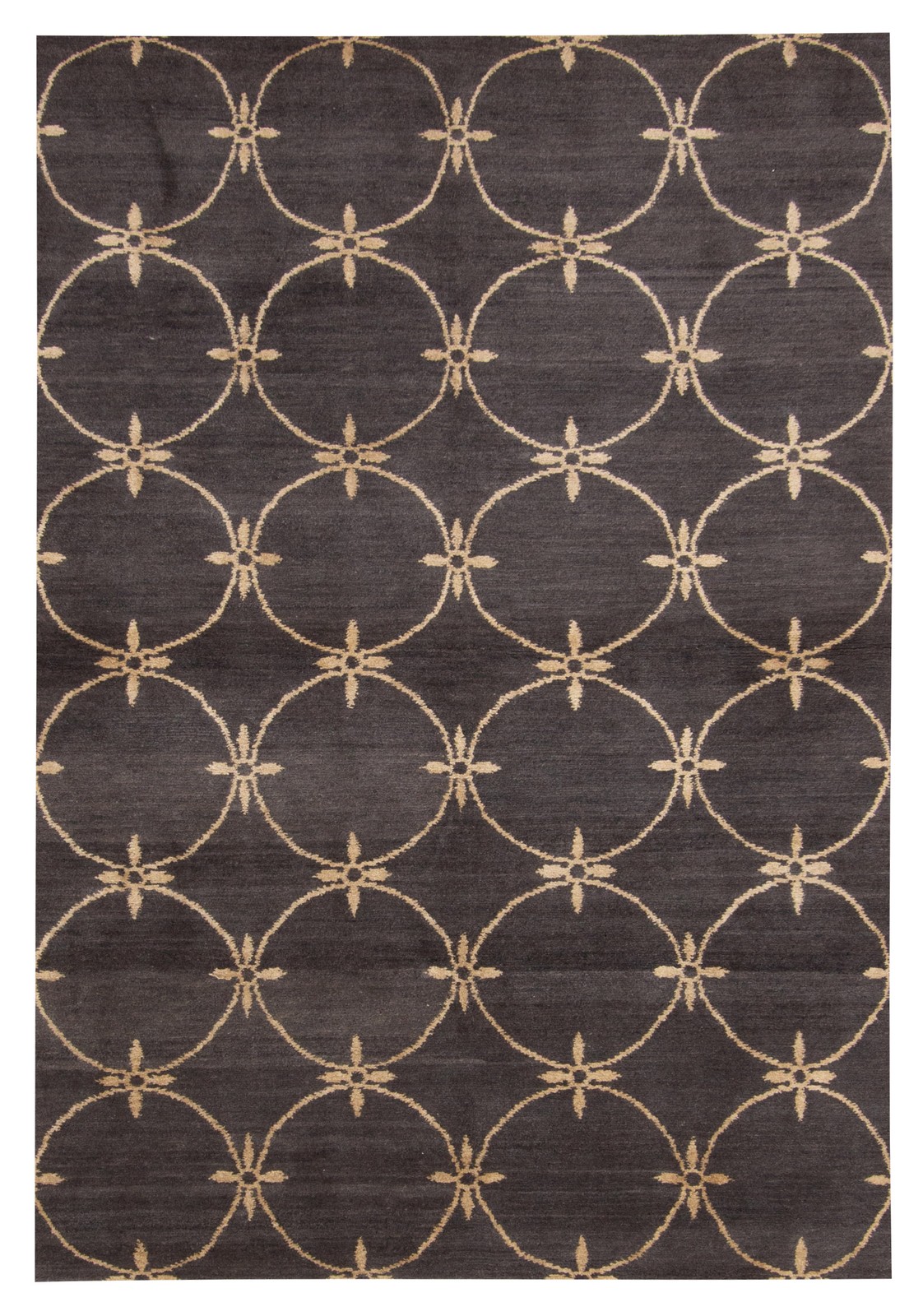 Hand-knotted Area Rug 4’0″ x 5’10” Traditional Oriental Carpet