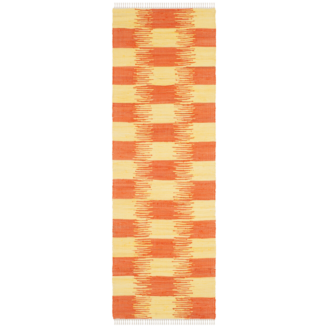 SAFAVIEH Montauk MTK721C Handwoven Yellow / Orange Rug