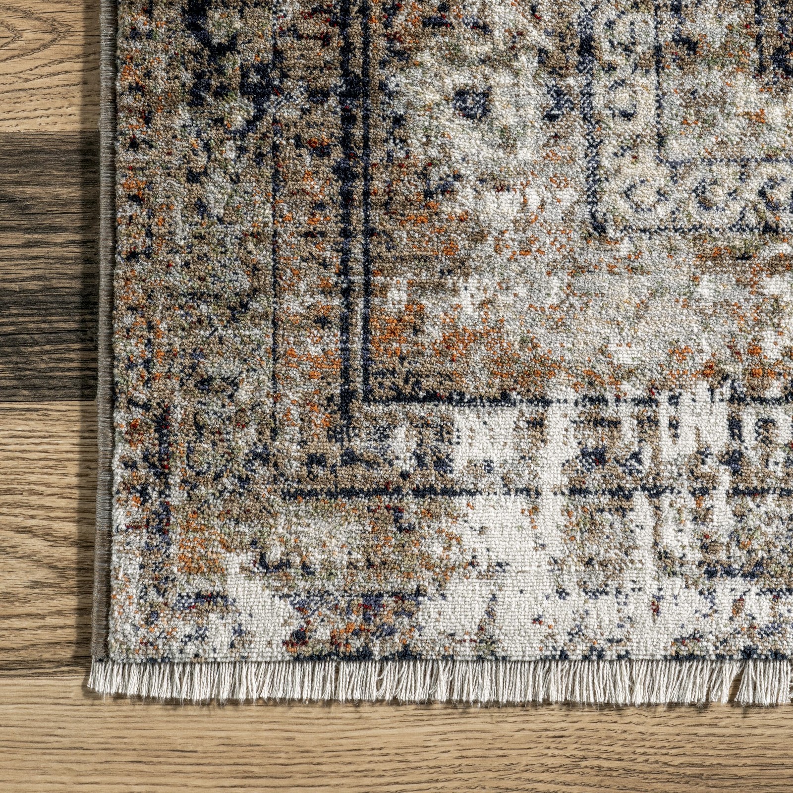 Nuloom Fringed Performance Indoor Area Rug Power Loomed Easy Clean Durable