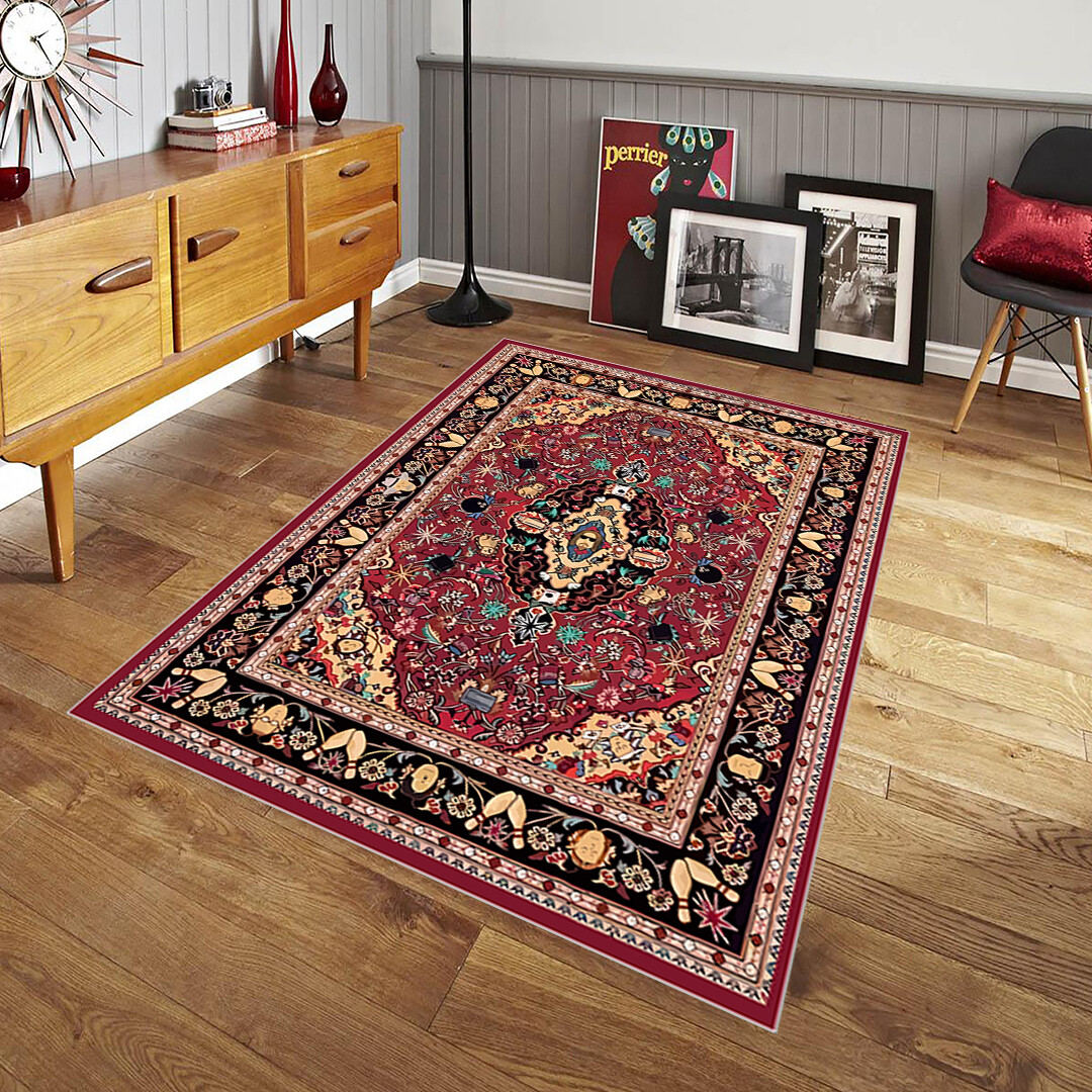 Dude Rug, The Big Lebowski Rug, Big Lebowski Rug, Dude Pattern Rug, Dude, Big Br