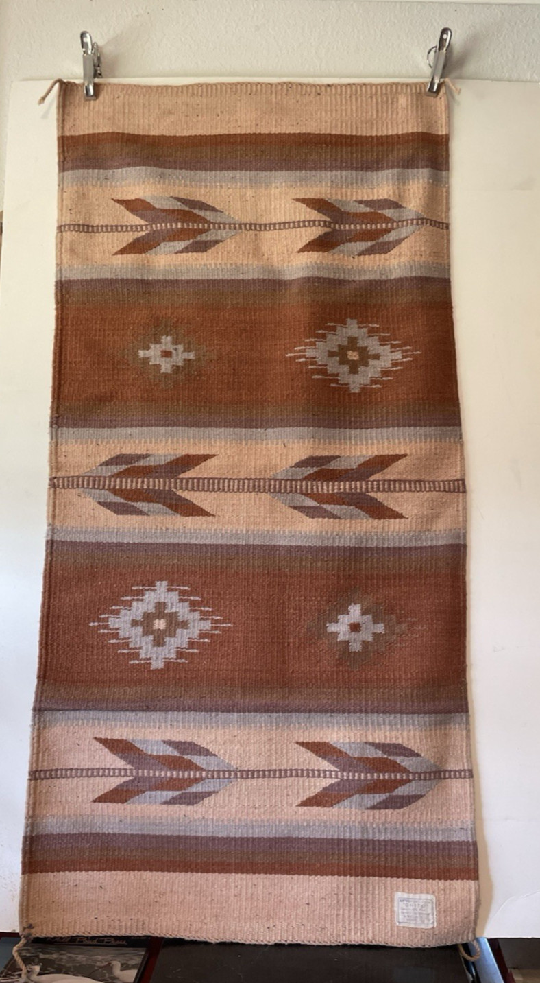 Southwestern Hand woven rugs – made in Mexico – Wool 90% Polyester 10%