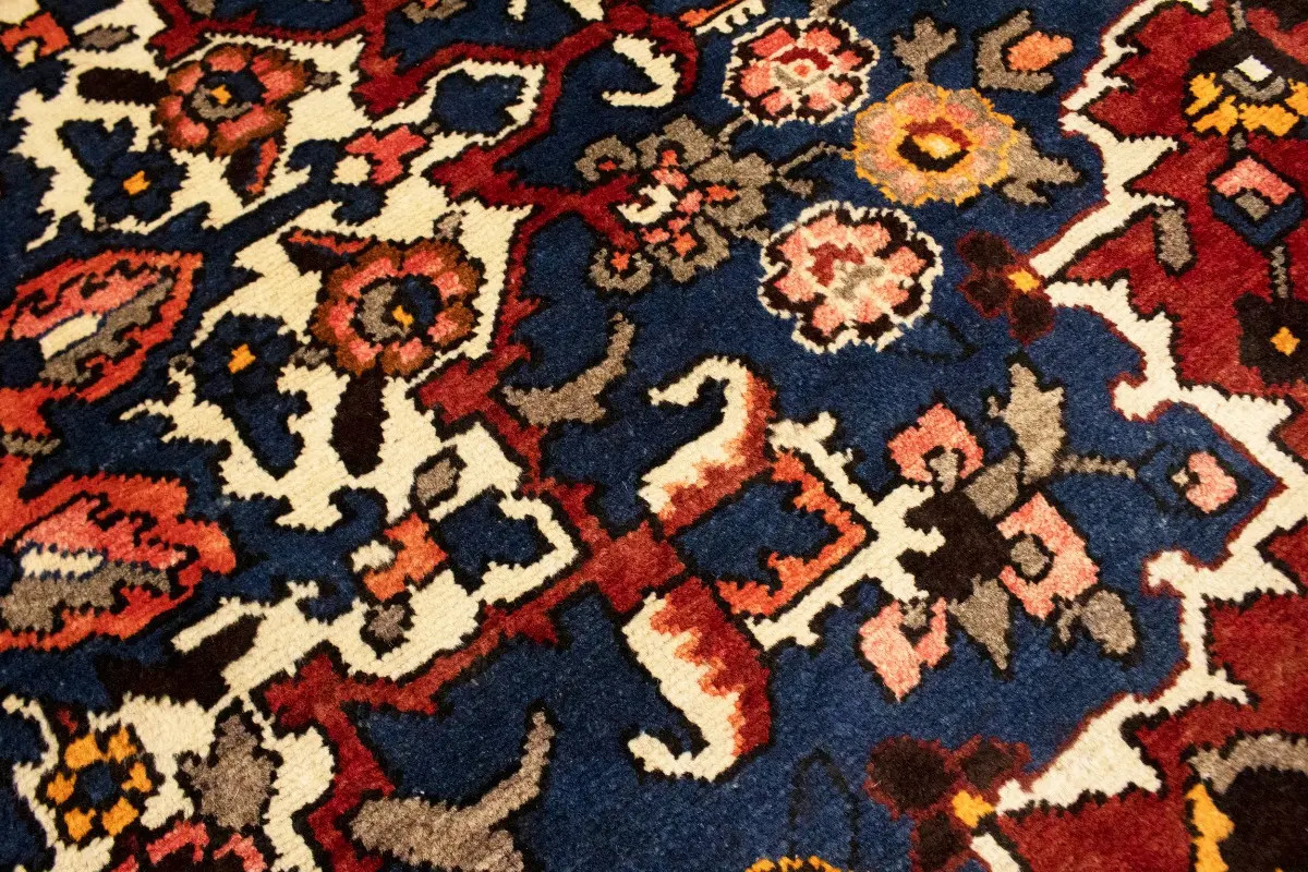 Handmade Vintage Oriental Rug Floral Style Farmhouse Living Room Carpet 10X12 ft