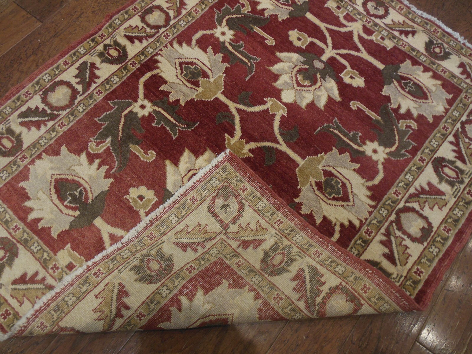 ONE OF A KIND 3’9″ x 4’8″ AREA RUG *