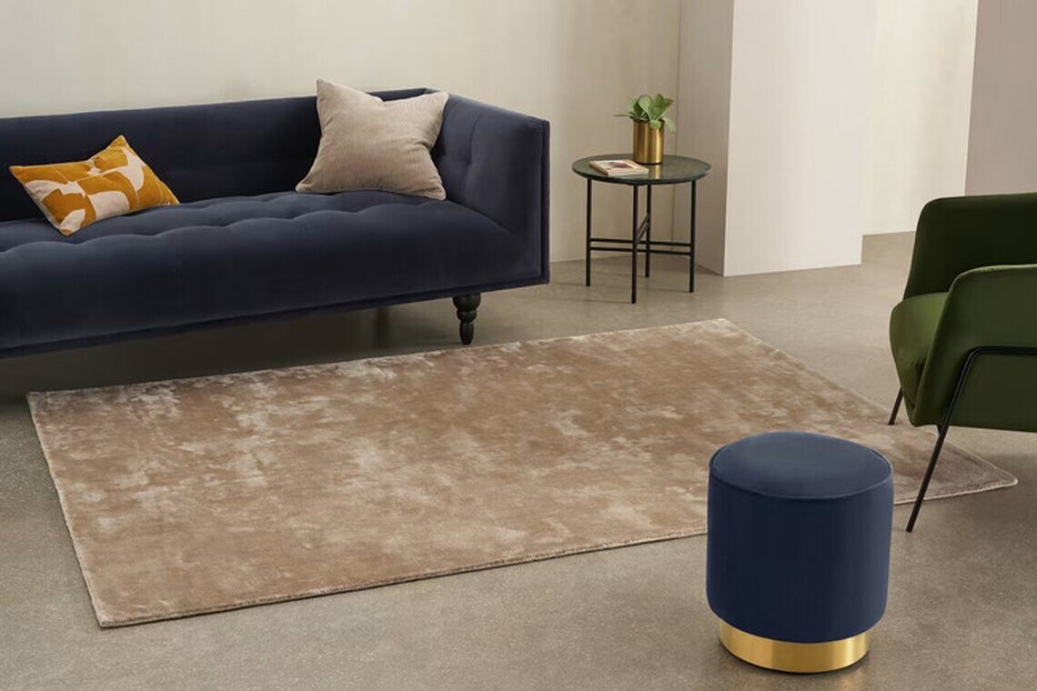 Hand-Woven Carpets Ultra chick Carpets Soft Luxury 100% Viscose Carpets Area