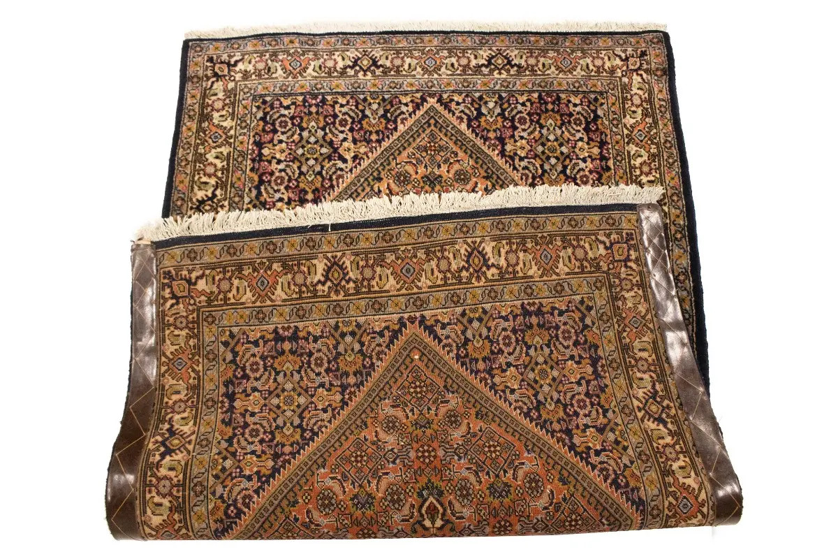 Handmade 3X5 Oriental Rug Orange Floral Design Classic Decor Plush Carpet