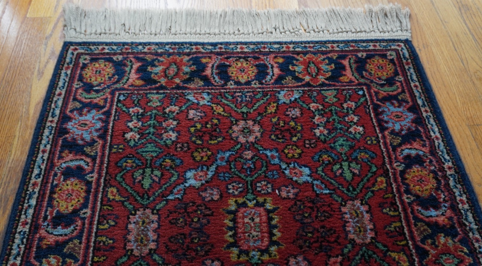 2’6″x12’Authentic Karastan#729 Serapii Wool Rug Original 700 Series Discontinued