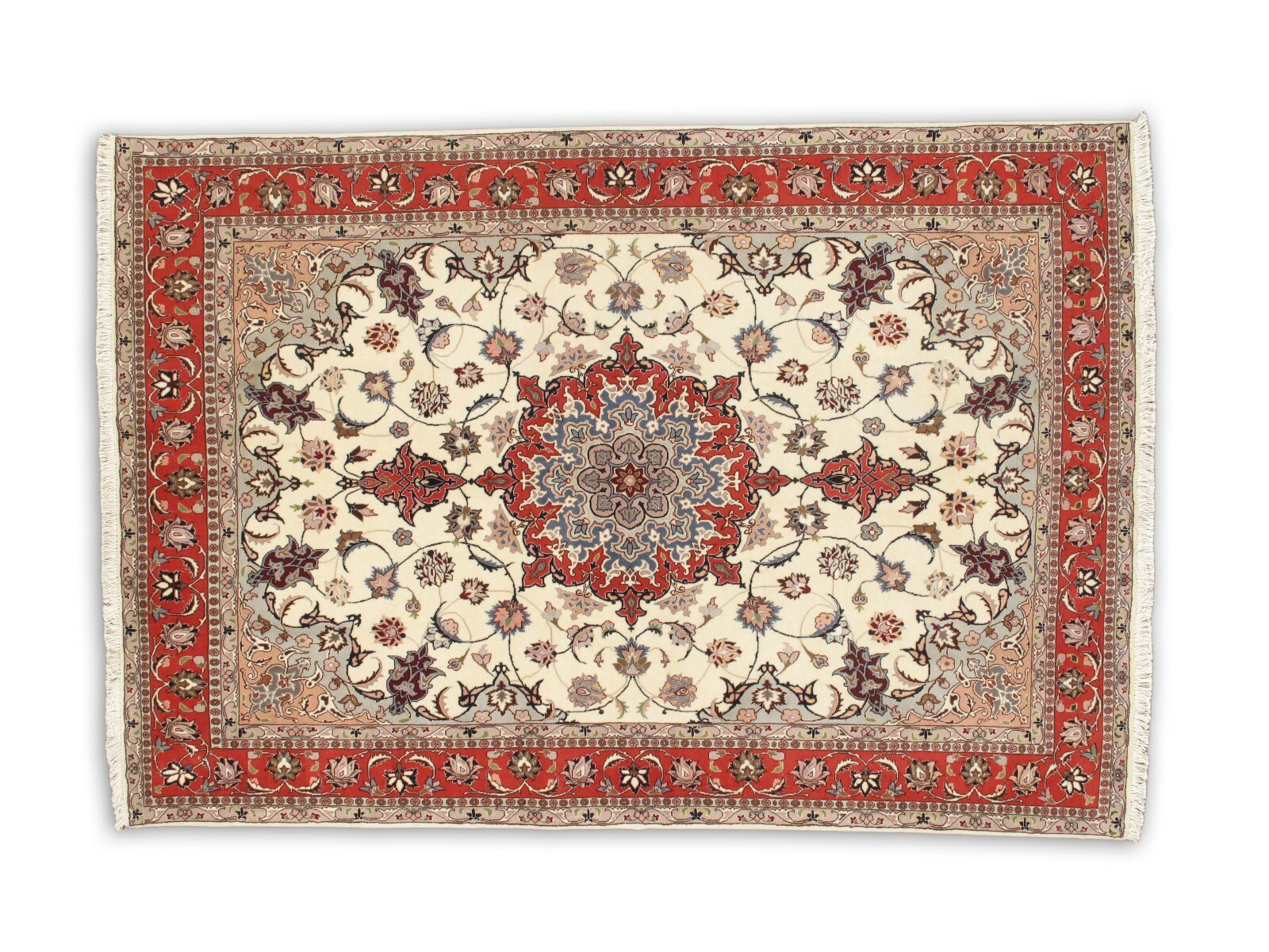 Genuine 4’9″ x 7’1″ Hand-Knotted Bijar Wool Area Rug Area Rug Carpet