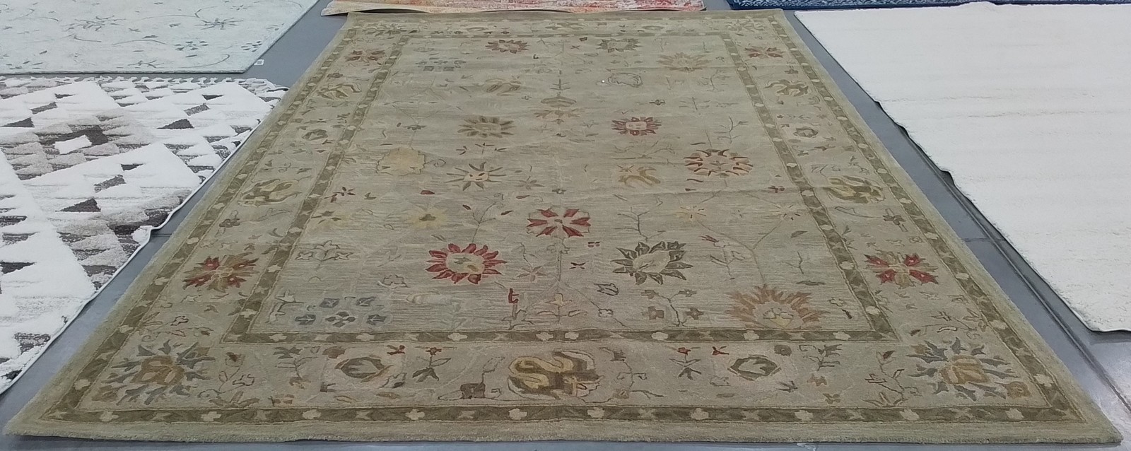 TAUPE / BEIGE 9′-6″ x 13′-6″ Cut on Rug, Reduced Price 1172796455 AT859B-10
