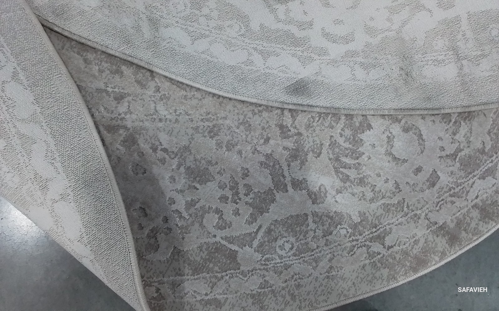 BEIGE / CREAM 6′-7″ x 6′-7″ Back Stain Rug, Reduced Price 1172805584 RFT665A-7R