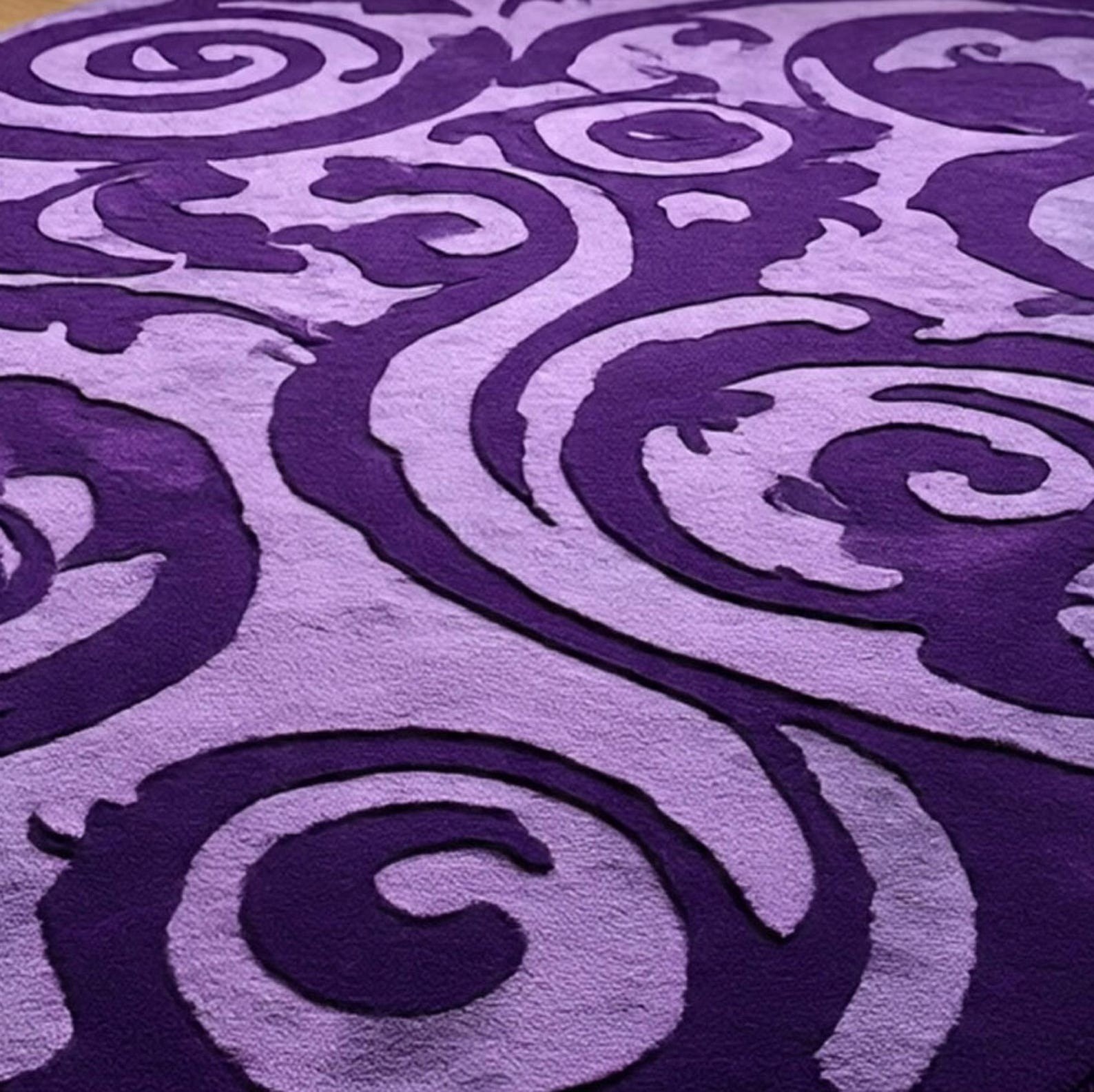 Designer Rug | Irregular Rug | Wool area Rugs | Living Room Rug | Hand Tufted A2
