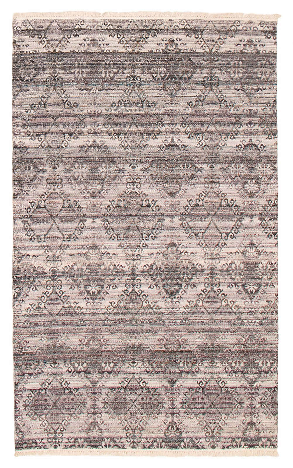Vintage Hand Woven Area Rug 5’0″ x 8’2″ Traditional Wool Oriental Carpet