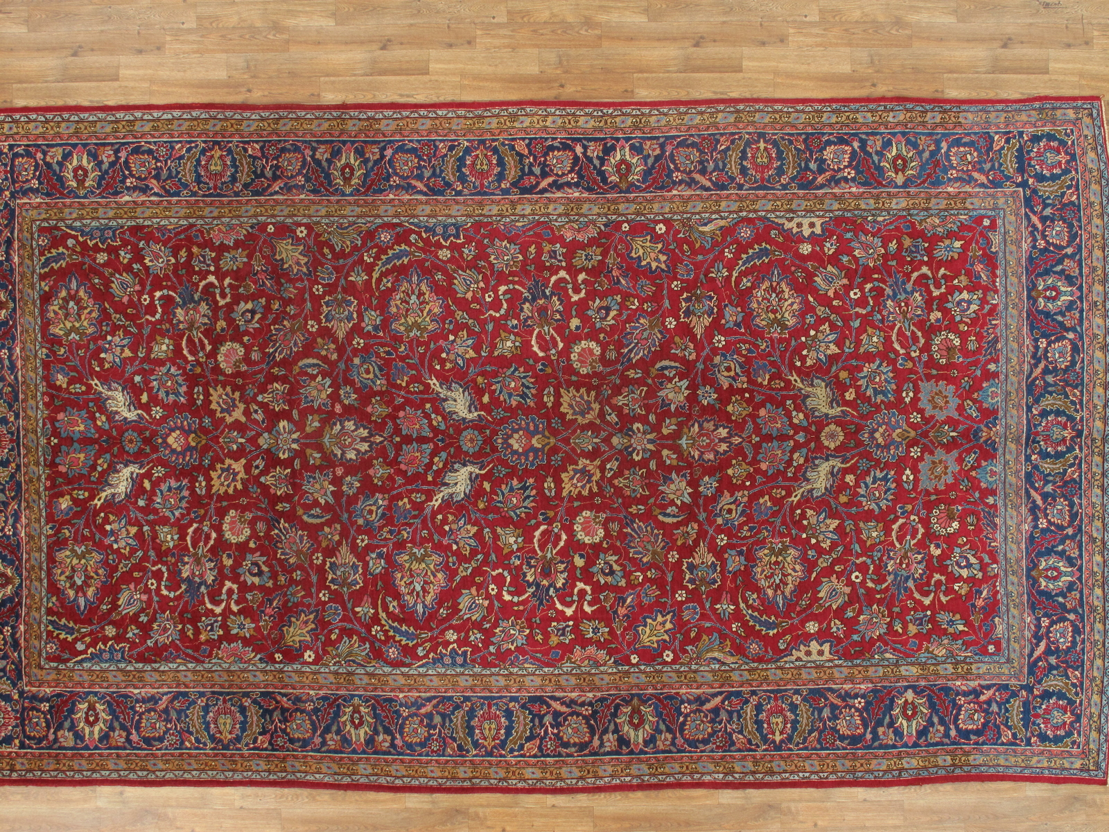 Genuine 7’4″ x 12’4 Antique Meshad Area Rug Carpet
