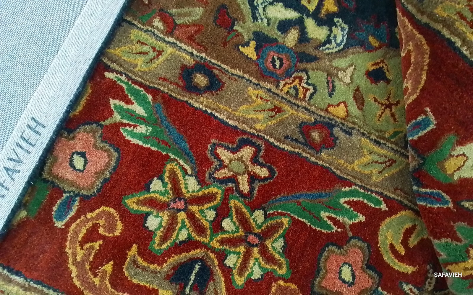 MULTI BURGUNDY 12′-0″ x 15′-0″ Damaged Rug Reduced Price 1172793910 HG911A-1215