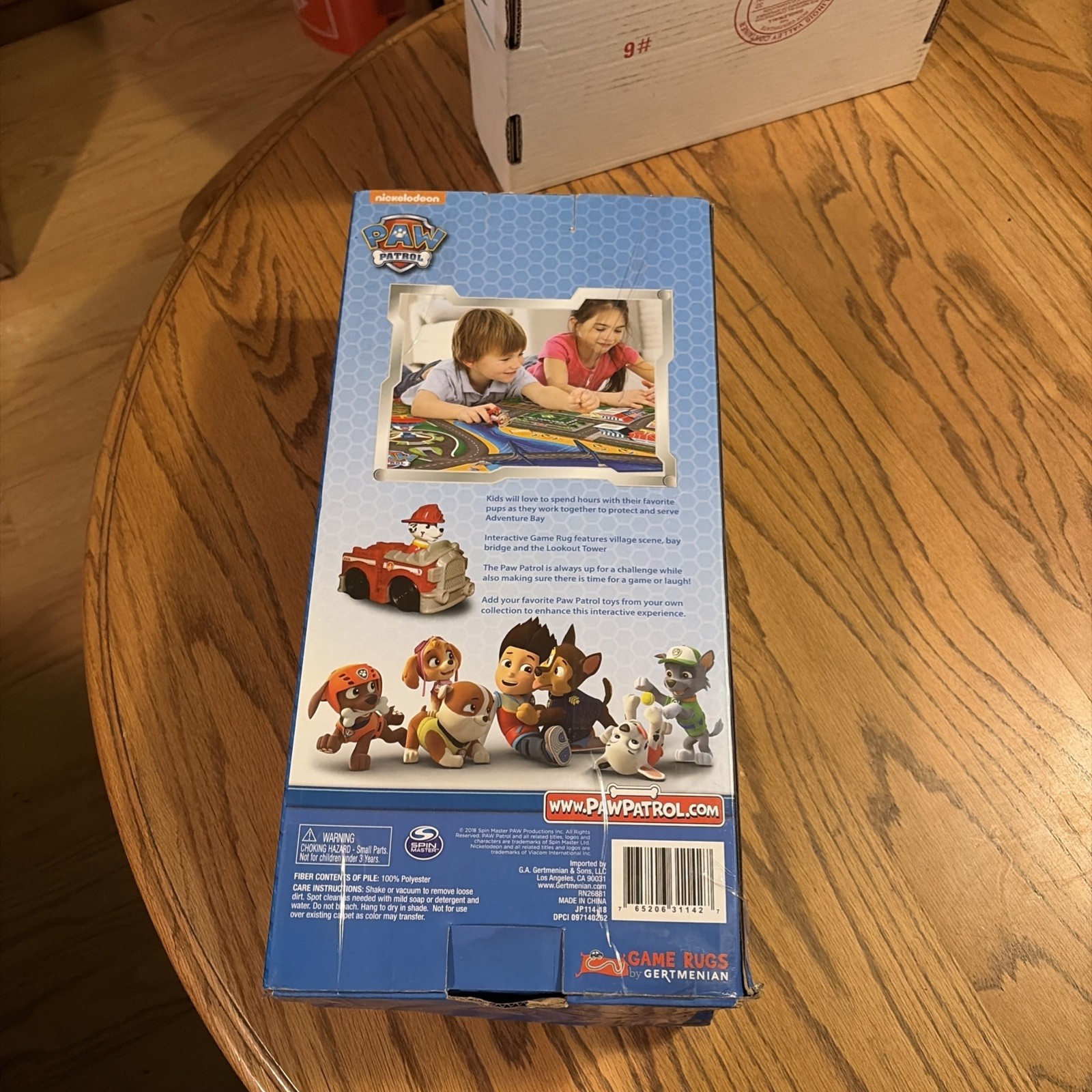 Paw Patrol Game Rug 31.5” X 44” New In Box Rug Only In Box