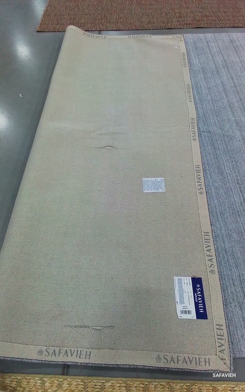 GREY 9′-0″ x 12′-0″ Cut on Rug, Reduced Price 1172802289 MIR275F-9