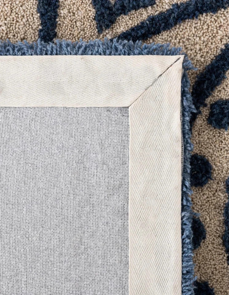 Hand Tufted Wool Rug with Boho Eye Design ,0 Customized Hand Tufted Rug,Home