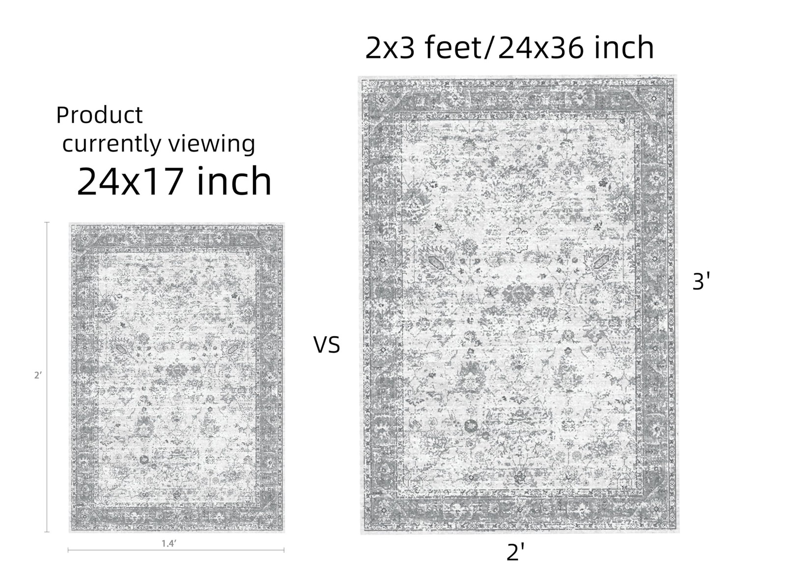 Area Rugs 24×17 Inch Home Decor Entry Rug, Small Door Mat Bath Mats for Bathr…