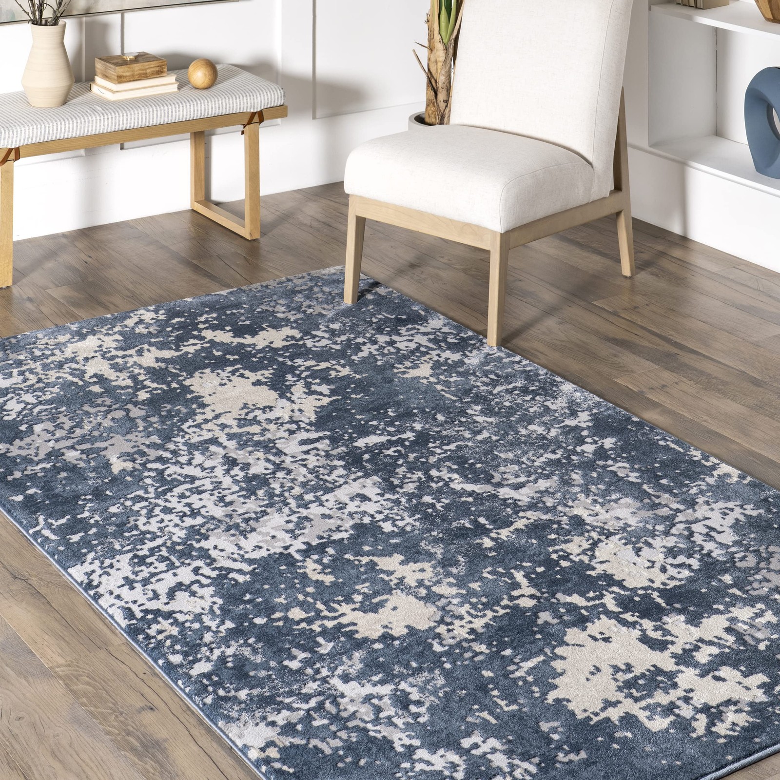 Nuloom Chastin Modern Abstract Area Rug – 3X5 Accent Rug Modern/Contemporary