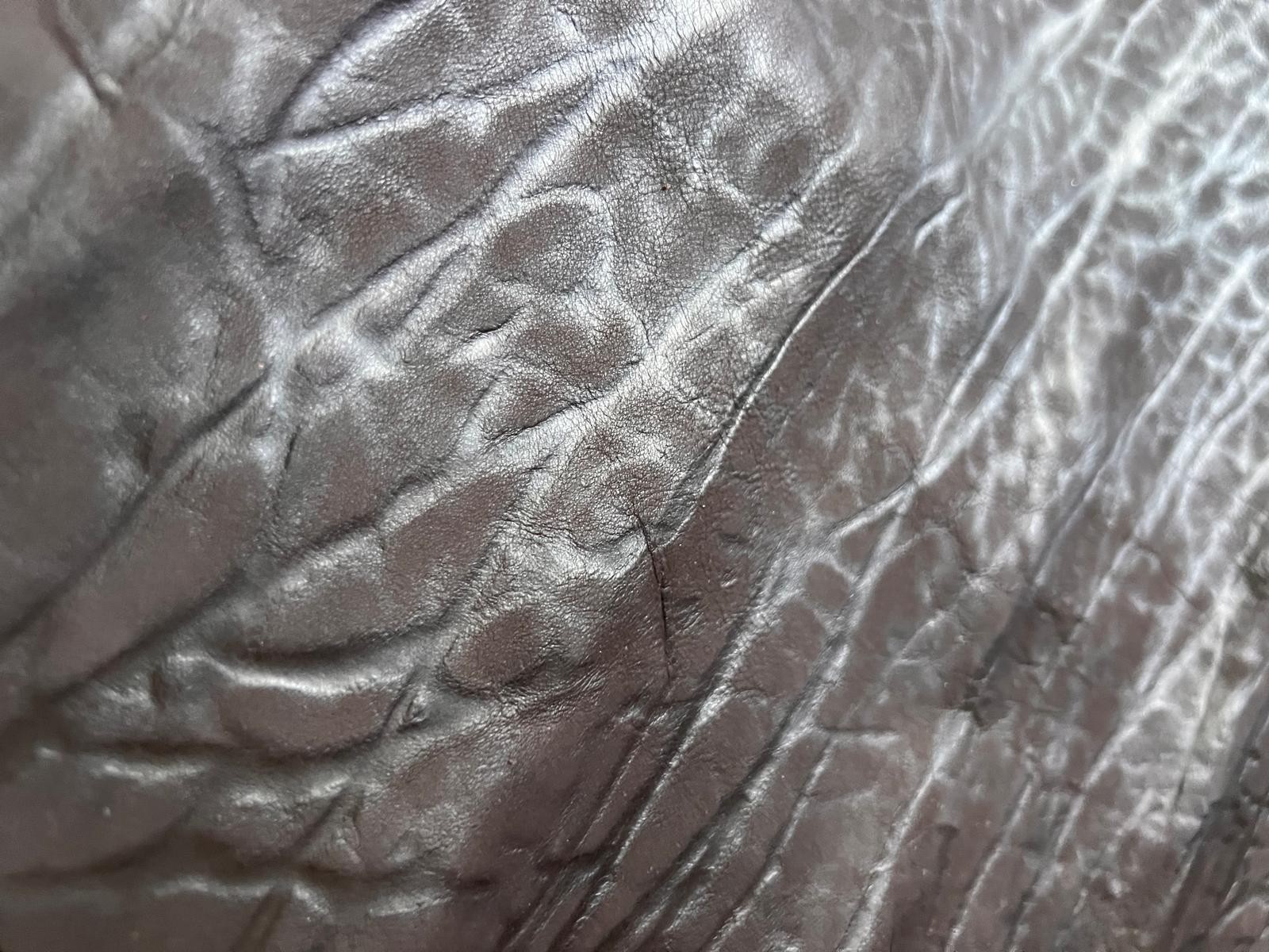 100% CALFSKIN LEATHER GARMENT PRINTED HIDE SKIN 88326