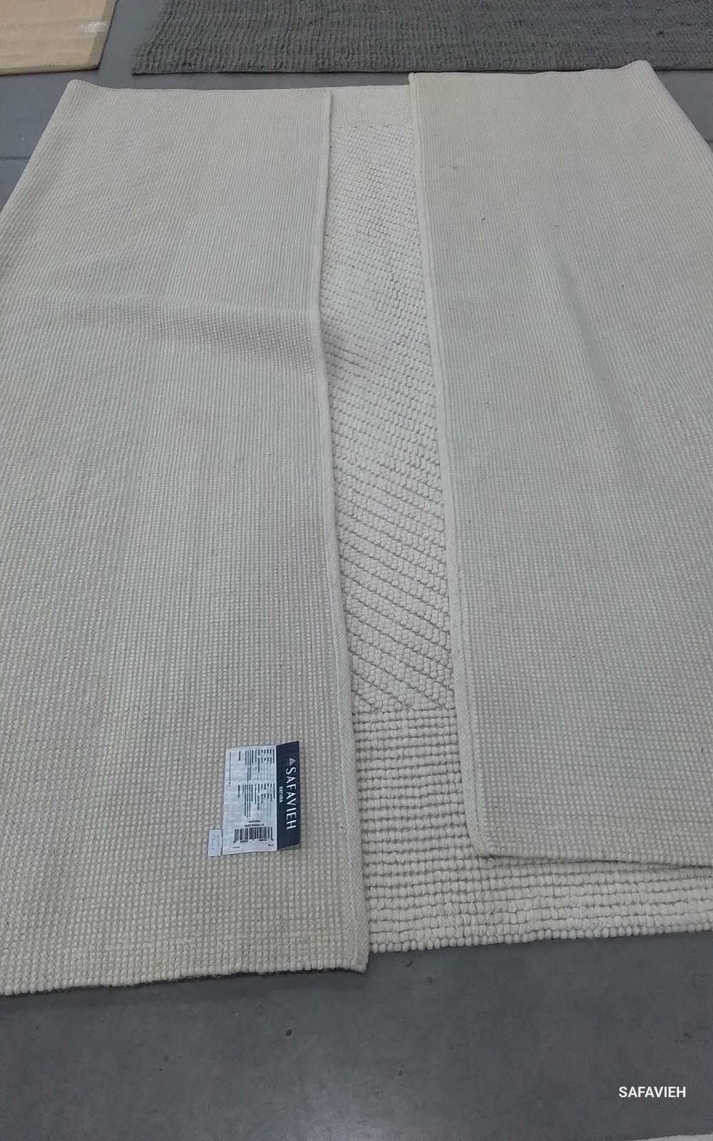 IVORY 10′-0″ x 14′-0″ Flaw in Rug, Reduced Price 1172792628 NAT450A-10