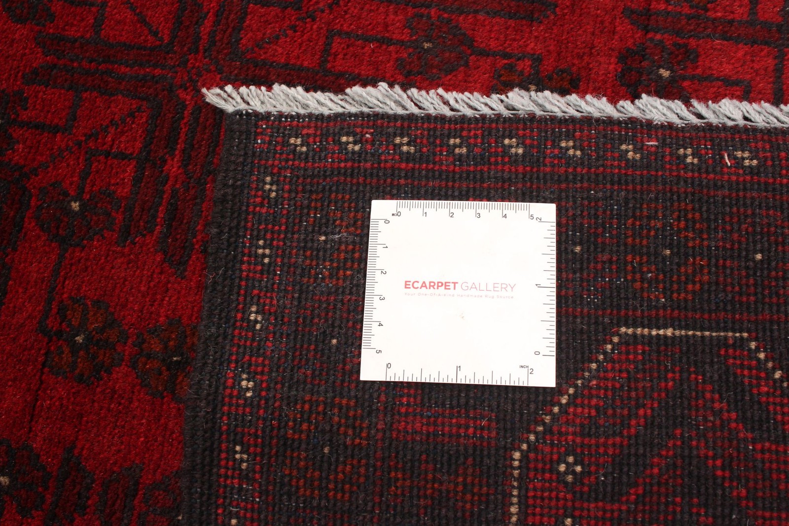 Traditional Hand-Knotted Geometric Area Rug 4’2″ x 6’5″ Oriental Wool Carpet