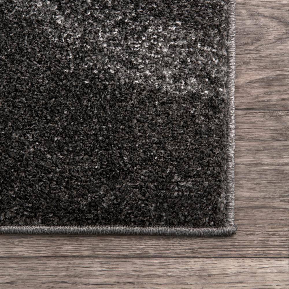 Julene Contemporary Ripples Gray Doormat 2 Ft. X 3 Ft. Area Rug