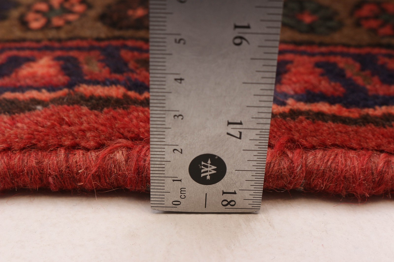 Vintage Traditional Hand-Knotted Area Rug 3’1″ x 5’2″ Oriental Wool Carpet