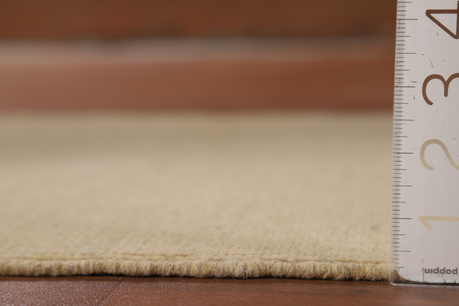 Luxurious Gabbeh Solid Design Wool Modern Accent Rug – Brand New 3×4 ft
