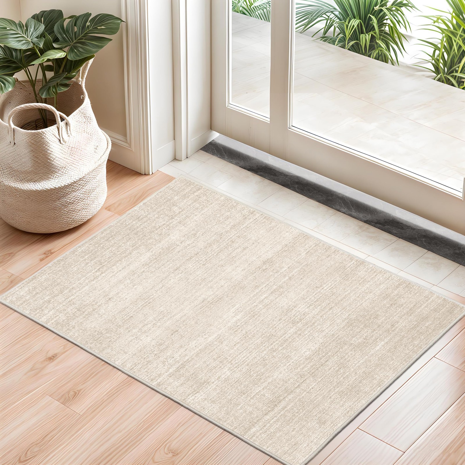 Washable Rugs 2×3 – Stain Resistant 2×3 Entryway Area Rugs for Living Room, N…