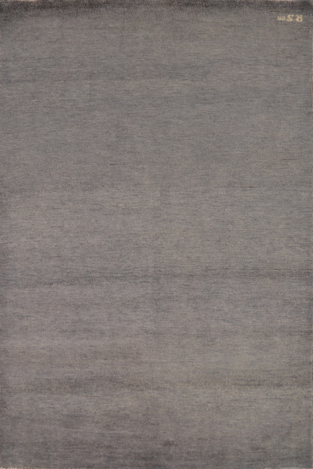 Handmade Gabbeh Solid Design Wool Modern Rug – Grey” 4×6 ft