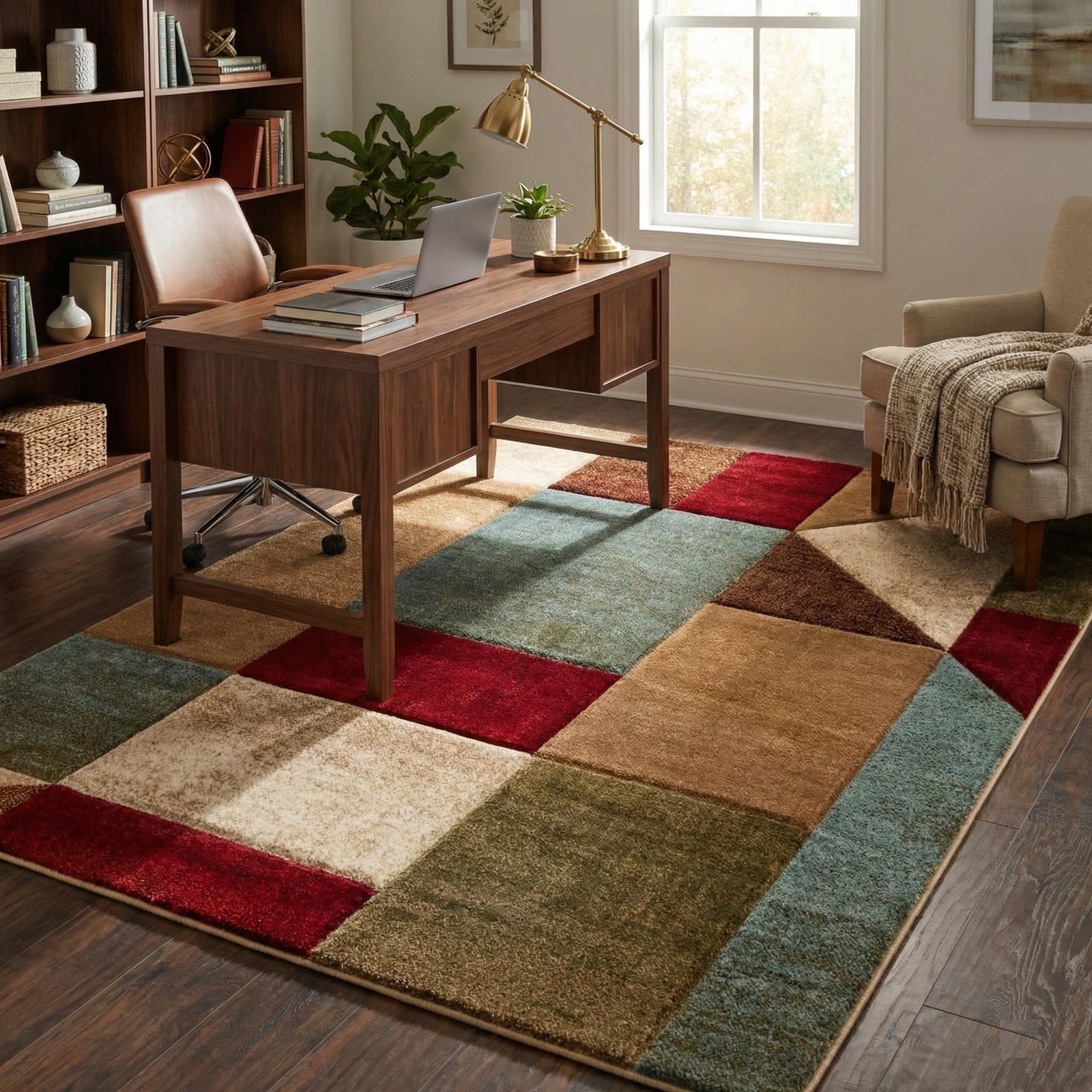 Well Woven Good Vibes Marcia Multi Color 53 X 73 Modern Area Rug For –
