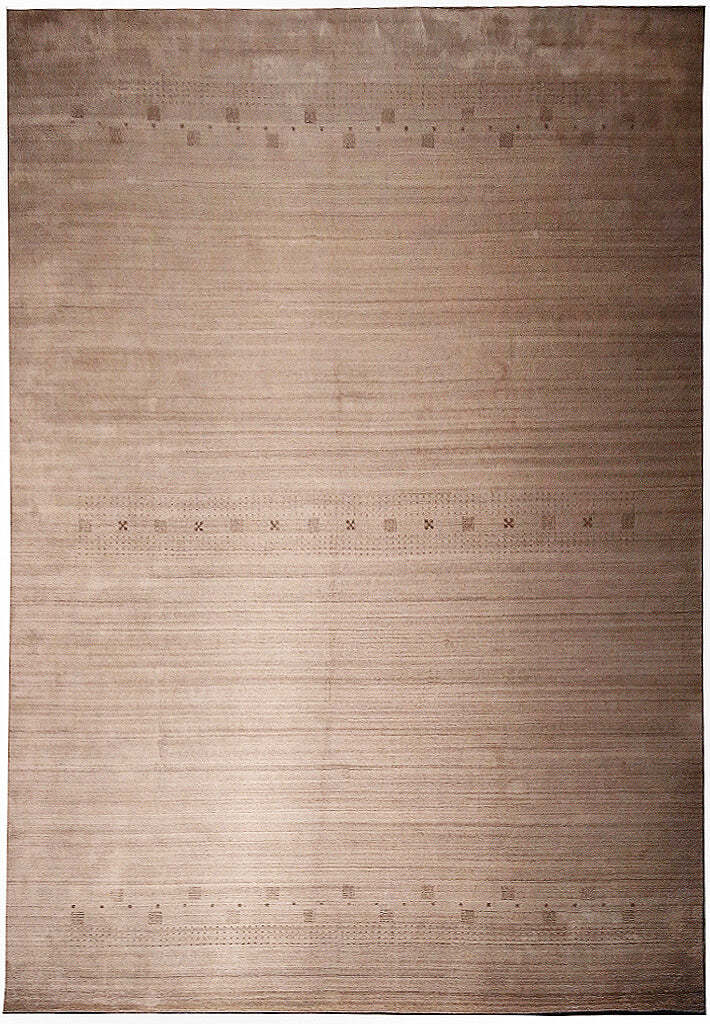 10′ x 13′ Contemporary Handmade Wool Rug GRAY #G-5422