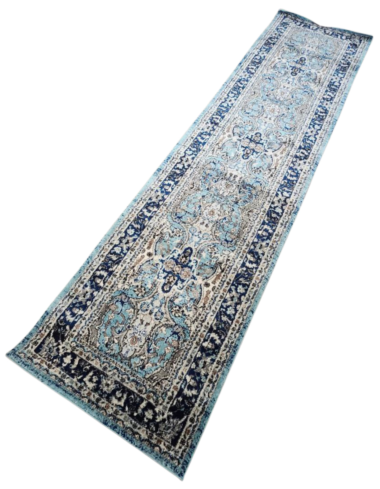 Machine Made Runner Rug Modern Rug 2′ x 10′ for Living Room Bed Room Hallway New