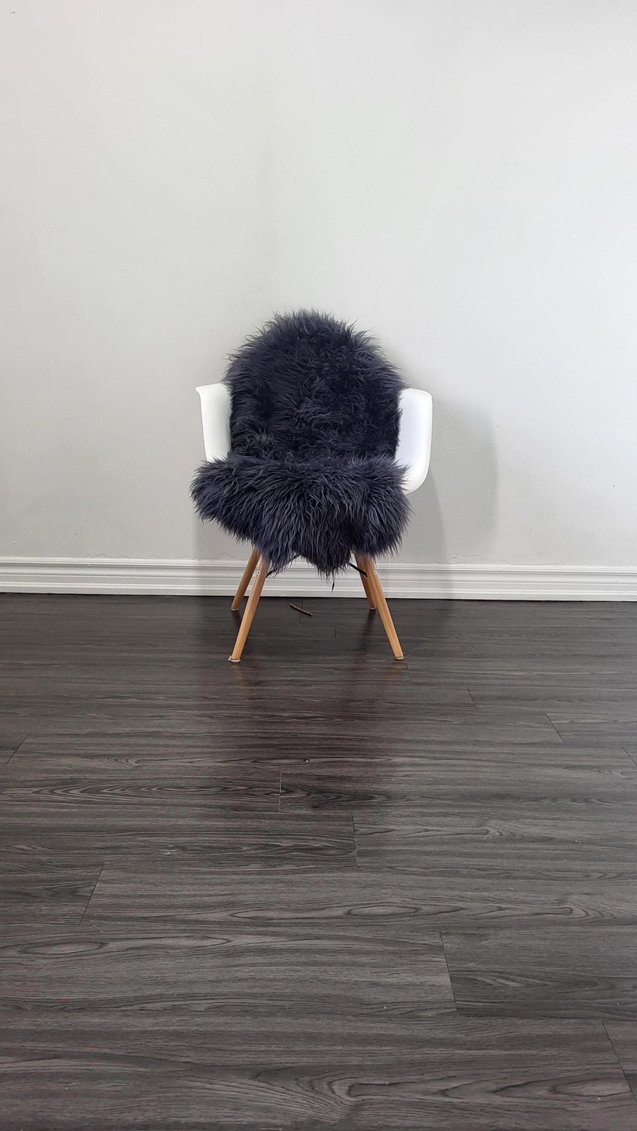Sheepskin rug,Sheepskin soft Dense wool rare color 100% natural #B726