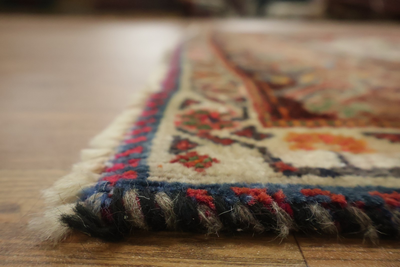 Vintage Traditional Tribal Area Rug 5×8 Wool Hand-knotted Geometric Nomad Carpet