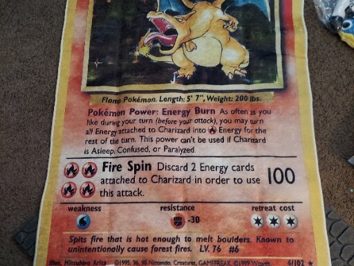 Charizard Floor Rug Limited Edition Charizard Hard To Find Brand New
